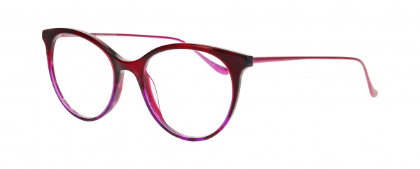 Prodesign Denmark CONICAL 1 Eyeglasses, BURGUNDY GRADIENT DEMI