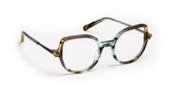 VOLTE FACE ULYSSE Eyeglasses, 2250 BLUE GREY STRIPED / HAVANA