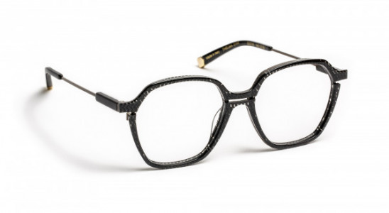 VOLTE FACE THELMA Eyeglasses, 0145 BLACK AND CRYSTAL GLITTER / KHAKI