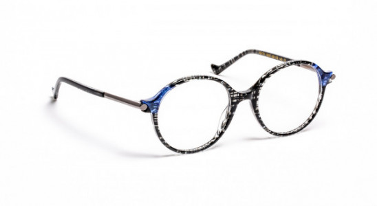 VOLTE FACE RUTH Eyeglasses, 1020 BLACK/BLUE/SHINY GUN