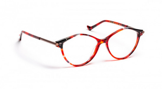 VOLTE FACE REINE Eyeglasses, 3001 RED/NICE BLACK