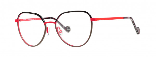 Woow WOOLA HOOP 2 Eyeglasses, FLUO MAT RED