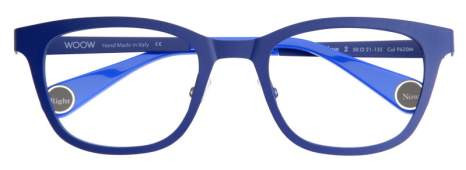 Woow RIGHT NOW 2 Eyeglasses, MAT BLUE FLASH