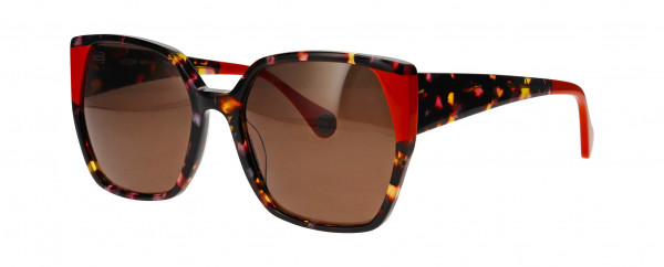 Woow SUPER CITY 2 Sunglasses, PURPLE & YELLOW SHELL