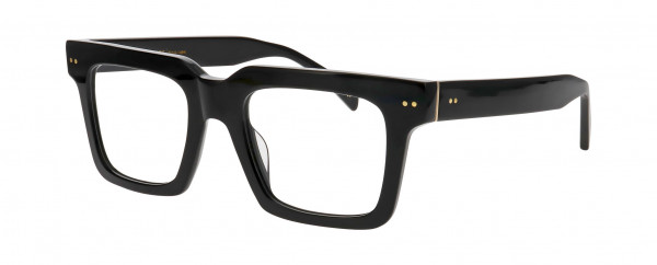 William Morris FINN Eyeglasses, BLACK DARK SHINY