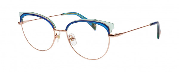 William Morris FAITH Eyeglasses, GREEN SHINY