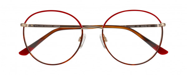 William Morris 50287 Eyeglasses, RED MEDIUM MATT