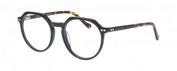 Charles Stone 30160 Eyeglasses, BLACK DARK SHINY