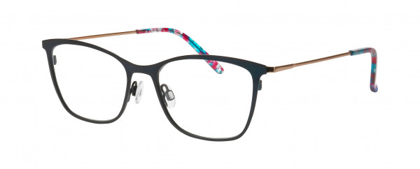 Nifties NI8545 Eyeglasses, PETROL DARK MATT