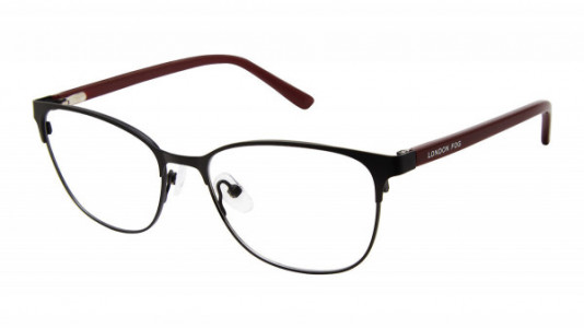 London Fog London Fog 605 LF 605 Eyeglasses, BLACK BURGUNDY