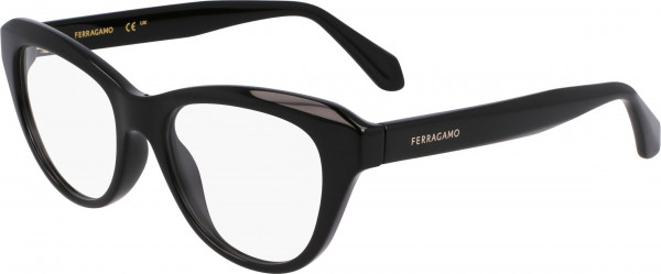 Ferragamo SF2989E Eyeglasses, (001) BLACK