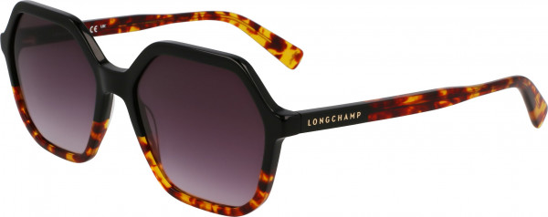 Longchamp LO760S Sunglasses, (011) BLACK/HAVANA