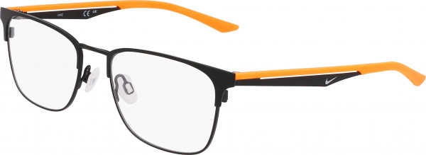 Nike NIKE 4644 Eyeglasses, (008) MATTE BLACK/TOTAL ORANGE