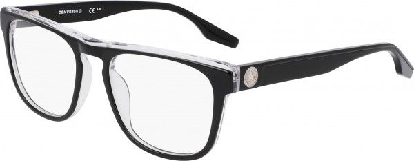 Converse CV5113 Eyeglasses, (009) BLACK/CRYSTAL LAMINATE