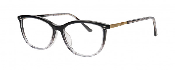 Prodesign Denmark Model 3650 Eyeglasses, BLACK GRADIENT DEMI