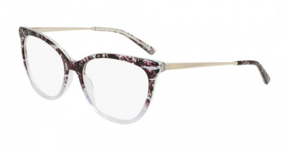 Bebe Eyes BB5235 Eyeglasses, 001 Black Rose Floral