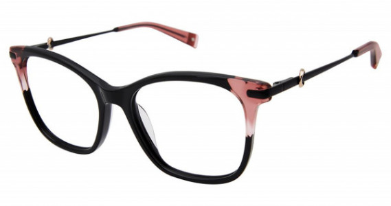 Champion LOVEY Champion Women&#39;s Eyeglasses, C01 BLACK/BLUSH