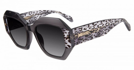 Just Cavalli SJC100V Sunglasses, Shiny Transp.grey 0819