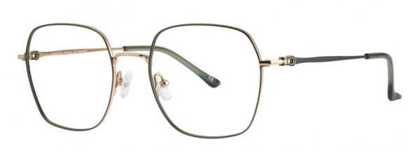 Grace G8169 Eyeglasses, C1 (T) DRKGRN/RSEGLD