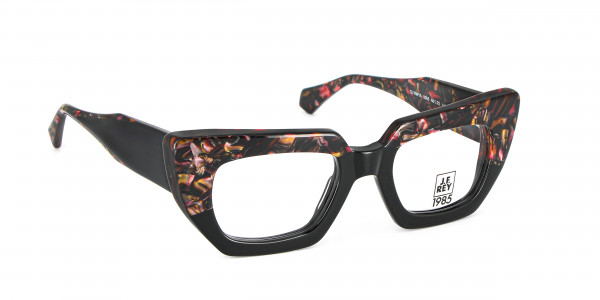 J.F. Rey OLYMPIA Eyeglasses, 0055 BLACK / DEMI GOLD