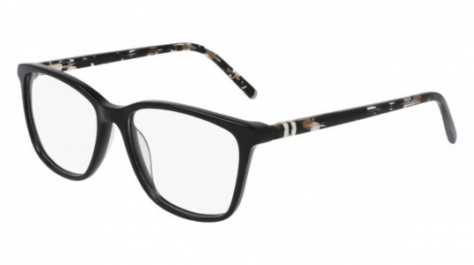 Marchon M-5024 N Eyeglasses, (001) BLACK/BLACK TORT