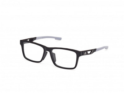 adidas SP5089-H Eyeglasses, 001 - Shiny Black / Matte Black