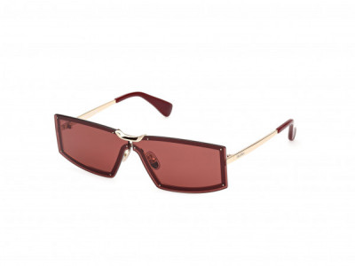 Max Mara MM0118 Sunglasses, 30N - Shiny Deep Gold / Shiny Deep Gold