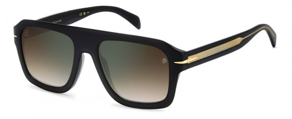 David Beckham DB 7127/S Sunglasses, 2M2 BLK GOLD B