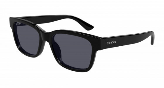 Gucci GG1716S Sunglasses, 001 - BLACK with GREY lenses