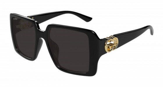 Gucci GG1692S Sunglasses, 001 - BLACK with GREY lenses