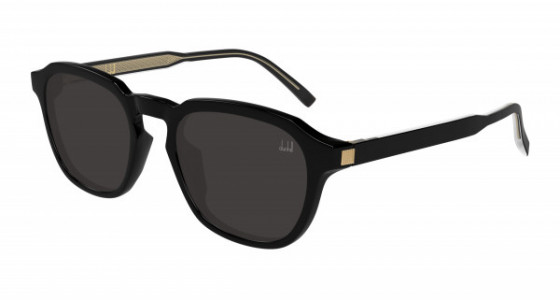 dunhill DU0082SA Sunglasses, 001 - BLACK with GREY lenses