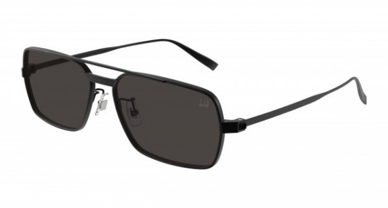 dunhill DU0076S Sunglasses, 001 - BLACK with BLACK lenses