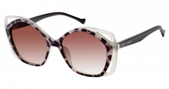 Betsey Johnson BET U WISH Sunglasses, BLK