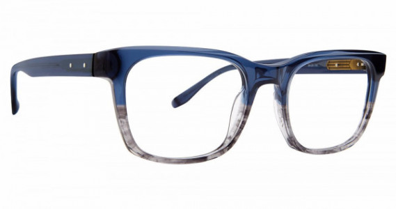 Badgley Mischka BM Alton Eyeglasses, Dark Blue Grey