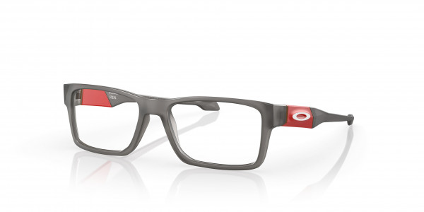 Oakley OY8020 DOUBLE STEAL Eyeglasses, 802002 DOUBLE STEAL SATIN GREY SMOKE (GREY)