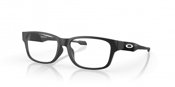 Oakley OY8021A TOP LEVEL (A) Eyeglasses, 802101 TOP LEVEL (A) SATIN BLACK (BLACK)