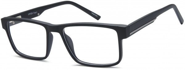 4U UP 329 Eyeglasses, Black