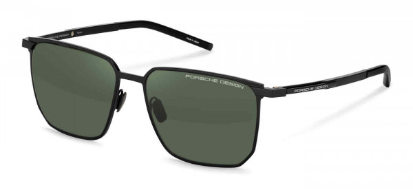 Porsche Design P8976 Sunglasses, Black W/ Green Lens A611