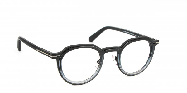 J.F. Rey JF3089 Eyeglasses, 0810 GRADIENT BLACK/SILVER