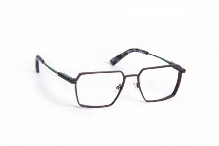 J.F. Rey JF3086 Eyeglasses, 0047 BLACK/GREEN