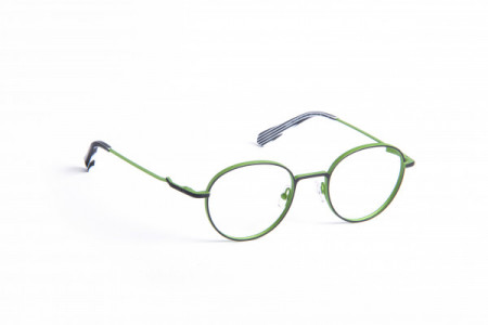 J.F. Rey JF3080 Eyeglasses, 0040 BLACK / GREEN