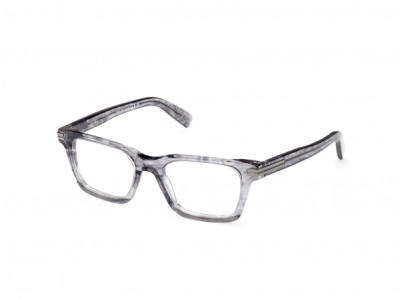 Ermenegildo Zegna EZ5294 Eyeglasses, 001 - Shiny Black / Shiny Black