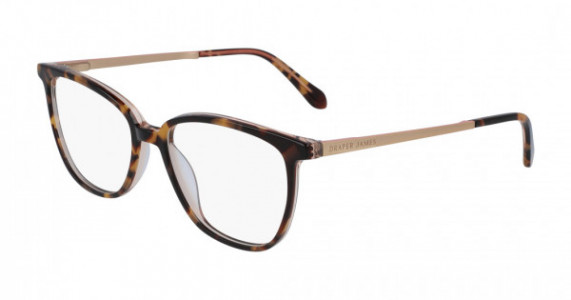 Draper James DJ5017 Eyeglasses, 215 Brown Tortoise