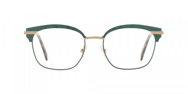 Vanni  M337 Eyeglasses, shiny rose gold / matt turquoise