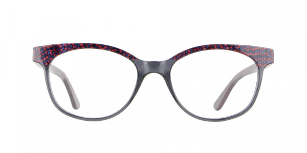 Vanni  V1691 Eyeglasses, pixel turquoise-blue / classic havana