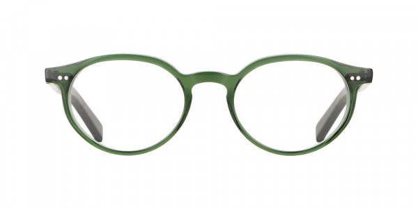 Vanni  V2253 Eyeglasses, transparent light blue / havana temple detail