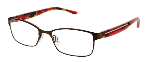 OP OP P FOCUS Eyeglasses, Brown