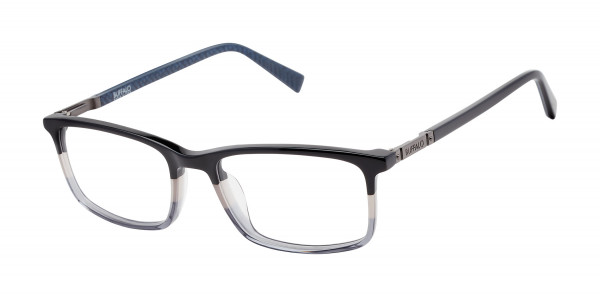 Buffalo BM034 Eyeglasses, Black (BLK)