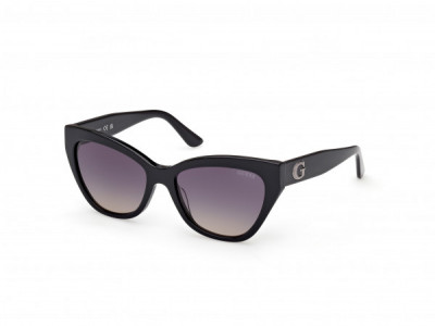 Guess GU00204 Sunglasses, 01B - Shiny Black / Shiny Black