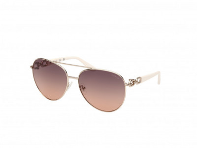 Guess GU00158 Sunglasses, 28B - Shiny Rose Gold / Shiny Rose Gold